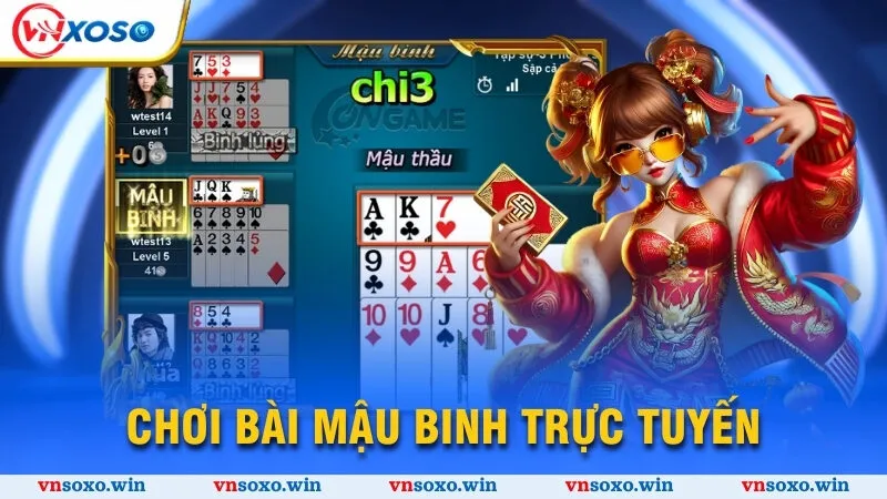 Chơi bài Mậu Binh trực tuyến